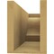 Ekena Millwork 6in. W x 8in. H x 20in. L Newport Woodgrain TimberThane Rafter Tail, Primed Tan RFTUR06X08X20NEWRCPR - alternate 2